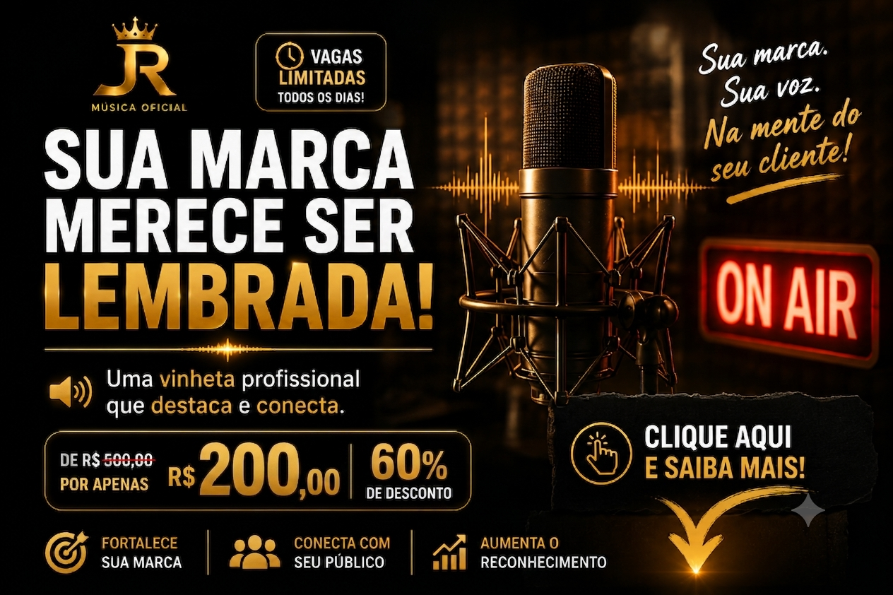 Faça sua vinheta e participe do Guia Comercial JR